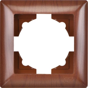 Günsan Elektrik Visage Ceviz Tekli Çerçeve