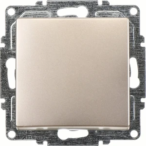 Günsan Elektrik Visage Metalik Bej Anahtar Mekanizma