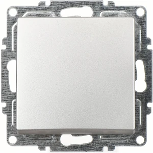 Günsan Elektrik Visage Gümüş Anahtar Mekanizma