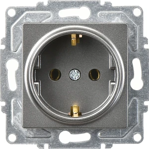 Günsan Elektrik Günsan Eqona Füme Topraklı Priz Mekanizma