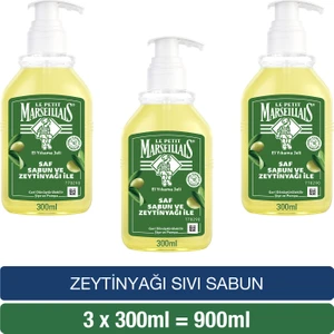 Le Petit Marseillais Sıvı Sabun Zeytinyağı 300 ml x3