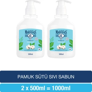 Le Petit Marseillais Pamuk Sütü Sıvı Sabun 500 Ml X 2 Adet