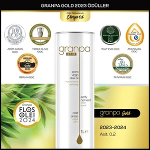 Gold Naturel Sızma Zeytinyağı 1 lt