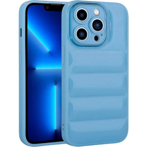 Apple iPhone 13 Pro Max Kılıf Kamera Korumalı Parlak Airbag'li Galya Kapak