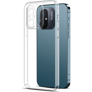 Xiaomi Redmi 12C Kılıf Şeffaf Silikon Hibrit Case Kapak
