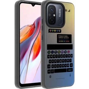 Xiaomi Redmi 12C Kılıf Desenli Dragon Sert Kapak