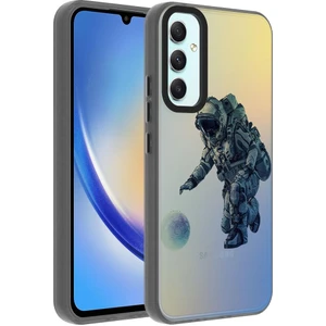 Samsung Galaxy A34 Kılıf Desenli Dragon Sert Kapak