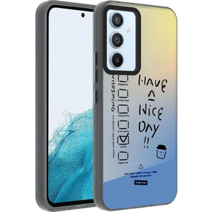 Samsung Galaxy A54 Kılıf Desenli Dragon Sert Kapak