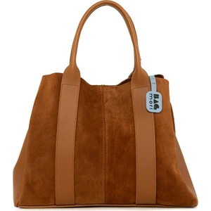 Taba Hakiki Deri Ince Çift Şeritli Çanta