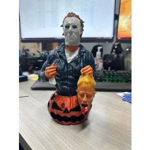 3D HAPPY Michael Myers Halloween Kills Figür 10CM