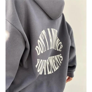 Kadın Dont Baskılı Sweatshirt
