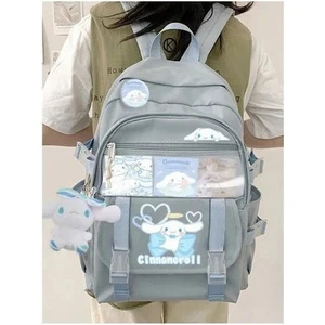 Seven Code Kawaii Sanrio Kuromi Tasarımlı U Okul Sırt Çantası (Yurt Dışından)