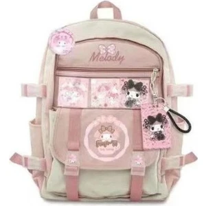 Seven Code Kawaii Sanrio Kuromi Tasarımlı U Okul Sırt Çantası (Yurt Dışından)
