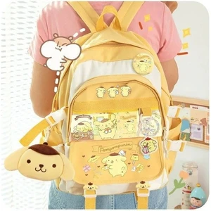 Seven Code Kawaii Sanrio Kuromi Tasarımlı U Okul Sırt Çantası (Yurt Dışından)