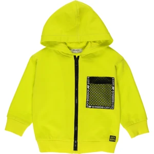 Erkek Bebek Fermuarlı Sweatshirt