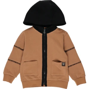 Erkek Bebek Kapüşonlu Sweatshirt