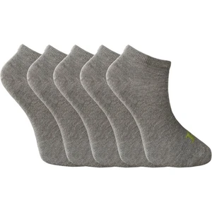 Help Steps 5'li Patik Çorap İkili Gri