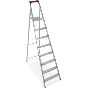 Ekstra Kalın Metal Merdiven 8+1 Basamaklı