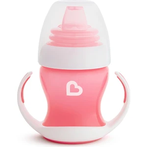 Duyarlı Geçiş Bardağı | 4 Ay+ | 118 ml | Sızdırmaz & Ergonomik Kulplu | Pembe 