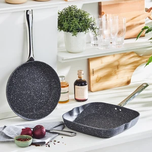 Biogranit Navy Stone Grill Tava  Set