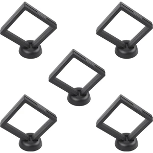 [gui Xulian] 5x Kare 3D Albümler Yüzen Çerçeve Tutucu Para Kutusu Takı Vitrin Gösterisi Kılıfı, 9X9CM (Tabanlı) (Yurt Dışından)