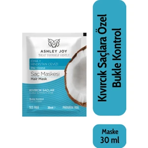 Ashley Joy Saç Maskesi Bukle Kontrol 30 ml