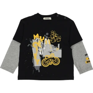 Erkek Bebek Baskılı T-Shirt