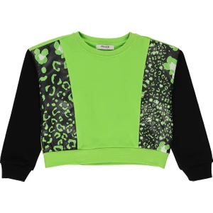 Kız Çocuk Renkli Sweatshirt