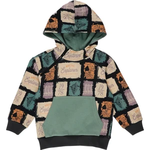 Erkek Bebek Baskılı Sweatshirt