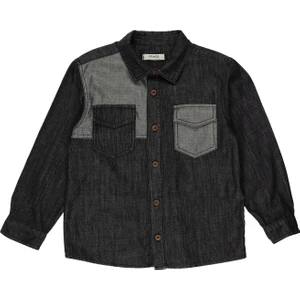 Erkek Çocuk Denim Gömlek