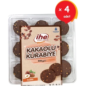 Kakaolu Kurabiye 4 x 215 gr