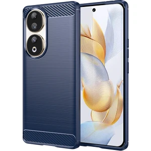 Honor 90 Fırçalanmış Silika Jeli Cep Telefonu Kılıfı (Yurt Dışından)
