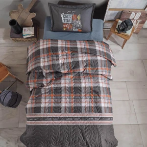 Ranforce Dört Mevsim Tek Kişilik Rock N Roll V1 Gri