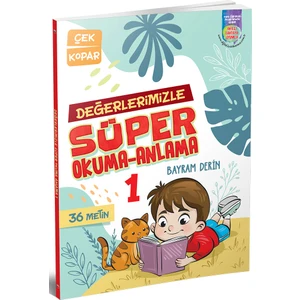 Koza Karaca Yayınları Değerlerimizle Süper Okuma - Anlama 1. Sınıf