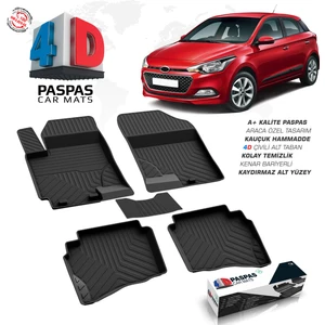 S-Dizayn Hyundai i20 4D Havuzlu Paspas 2014 ve Üzeri A+Kalite