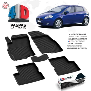 Fiat Grande Punto 4D Havuzlu Paspas 2006-2018 A+Kalite