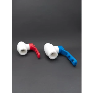 Pprc Beyaz Vana 1/2 - 20'lik Metal Kollu