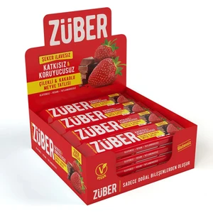 Çilekli ve Kakaolu Meyve Bar 40gr  X 12 Adet