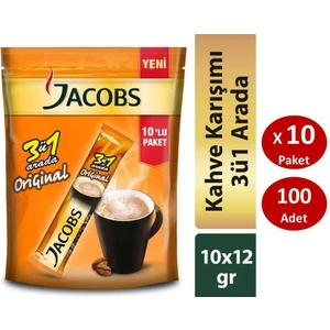 3’ü 1 Arada Kahve 100’LÜ Paket