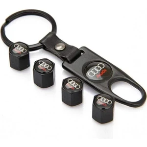 Point Marketing Audi Oto Aksesuar Metal Sibop Kapağı ve Anahtarlık Seti
