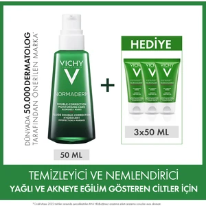 Yağlı ve Akneye Eğilimli Ciltler İçin Temizleyici ve Nemlendirici Set