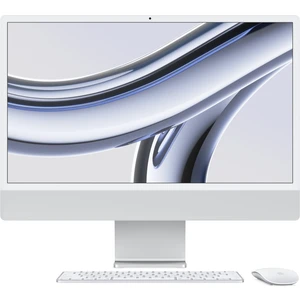 iMac M3 Çip 8GB 256GB SSD macOS 24" All In One Bilgisayar MQR93TU/A Gümüş