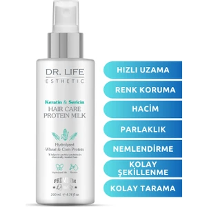 Dr. Life Saç Besleyici Ve Keratin Saç Bakım Sütü Sprey 200ml