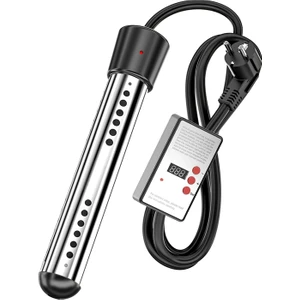 Daldırma Su Isıtıcı, 2500 W Elektrikli Kova Isıtıcı Zamanlayıcı ile Otomatik Kapanma Sıcak Küvet Isıtıcı Ev Kış Ab Tak Için (Yurt Dışından)