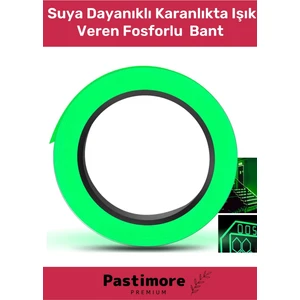 Özel Üretim Suya Dayanıklı Karanlıkta Işık Veren Merdiven Ev Bahçe 4 Metre Fosforlu Yeşil Şerit Bant