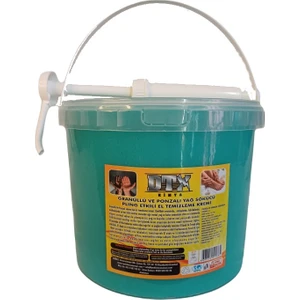 Sanayi Kimya Dtx Kimya Granüllü El Temizleme Sabunu Yumuşak Pompalı  (Kremi) 5 kg