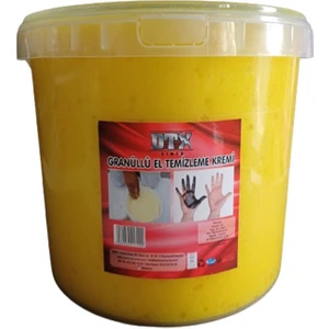 Sanayi Kimya Dtx Kimya Sanayi Tipi Granürlü El Temizleme Sabunu Yumuşak (Kremi) 5 kg