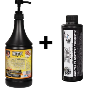 Sanayi Kimya Granüllü El Temizleme Kremi ( Sabunu ) 1 kg & Alkollü Intercooler Temizleme Sıvısı 1 Lt