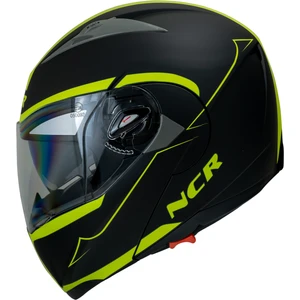 Ncr Çene Açılır Kask Vizörlü Sarı-Siyah Xl Beden Ece Belgeli