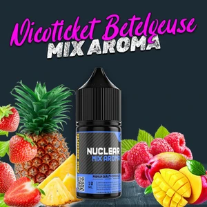 Nuclear Kimya Mix Aroma Nicoticket Mango Ananas Çilek Gıda Aroması 10 ml